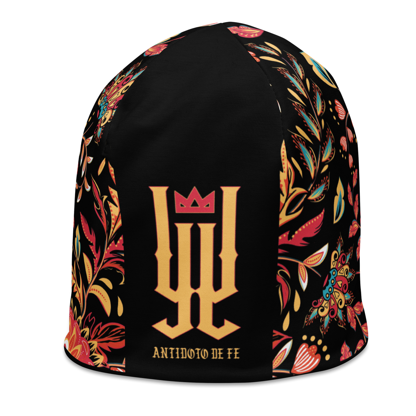 Yazmin "Flores 2" All-Over Print Beanie