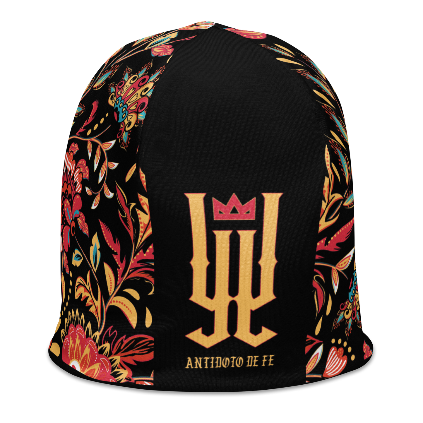 Yazmin "Flores 2" All-Over Print Beanie