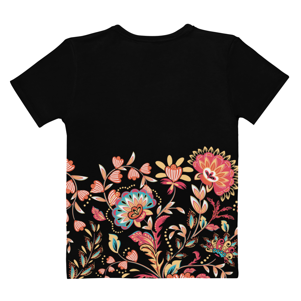 Yazmin "Flores 2" Women's T-shirt