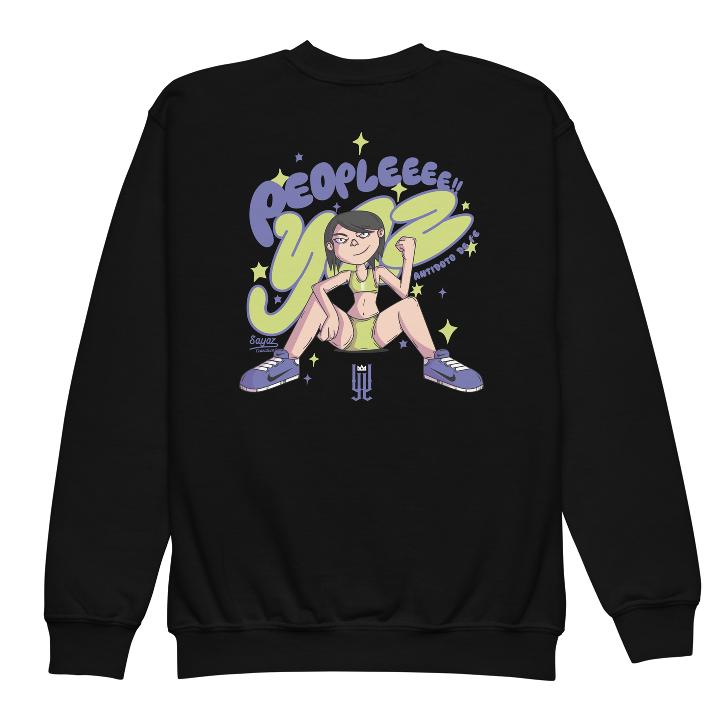 Yazmin "Peoples" Youth crewneck sweatshirt