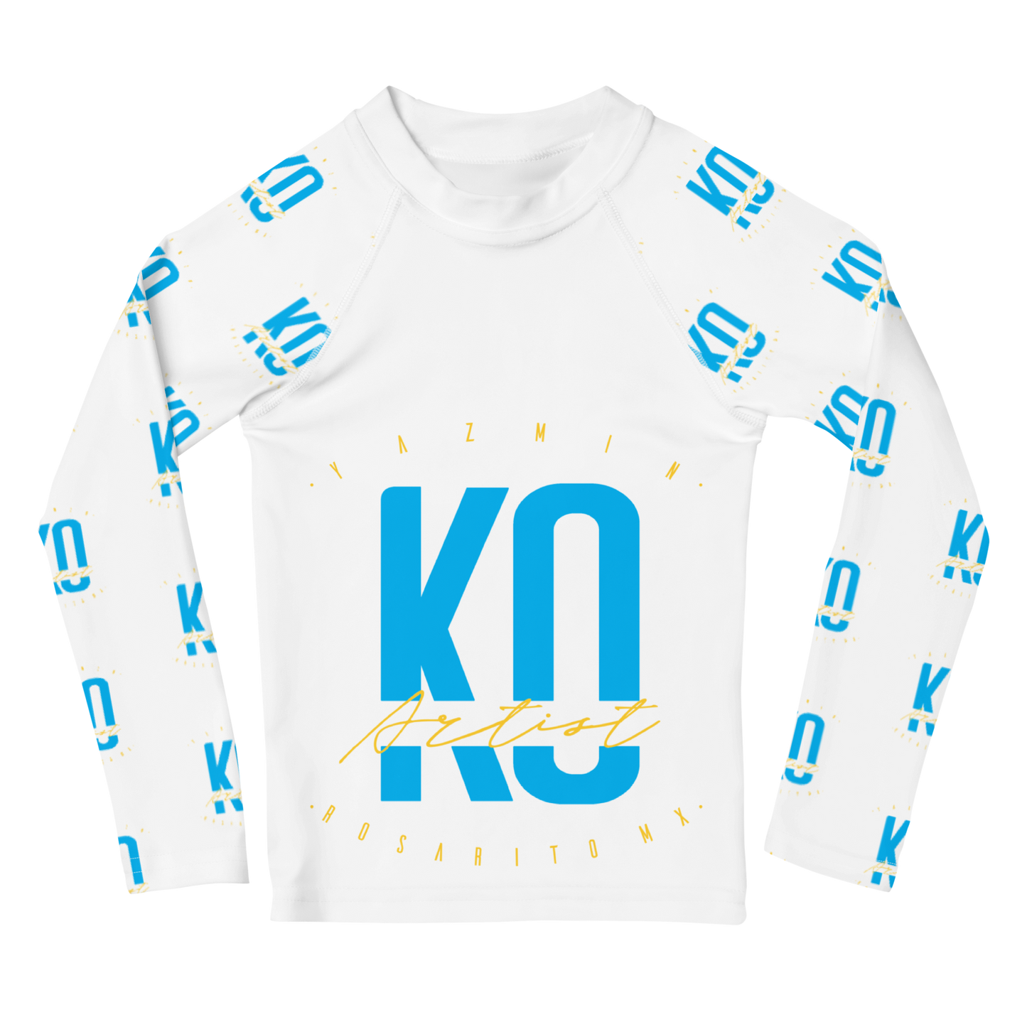 Yazmin "KO Artist" Kids Rash Guard