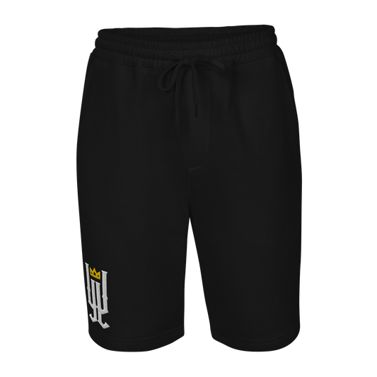 Yazmin "Logo" Men's fleece shorts