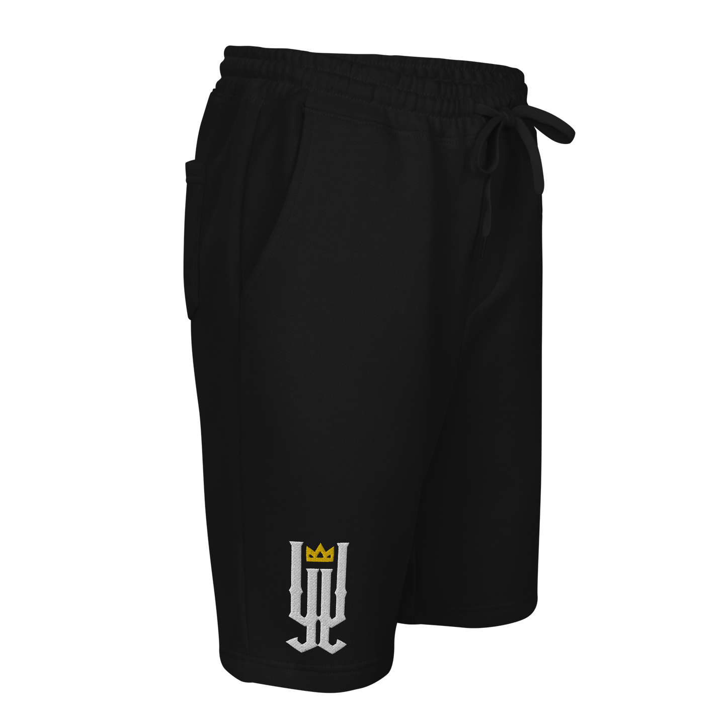 Yazmin "Logo" Men's fleece shorts