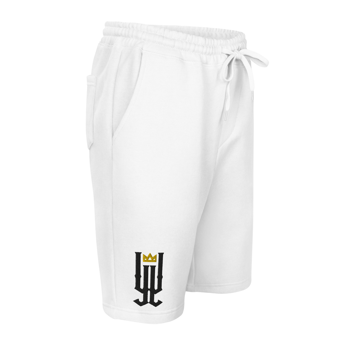 Yazmin "Logo" Men's fleece shorts