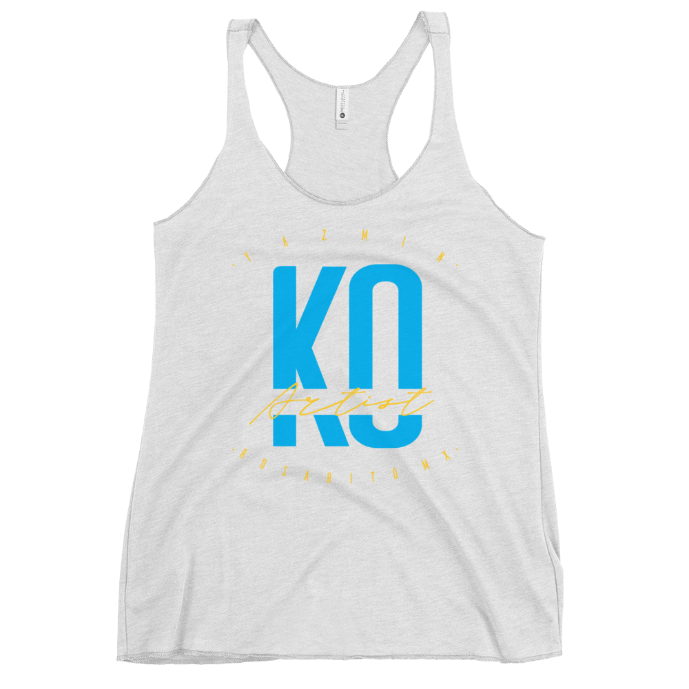 Yazmin "KO Artist" Women's Racerback Tank