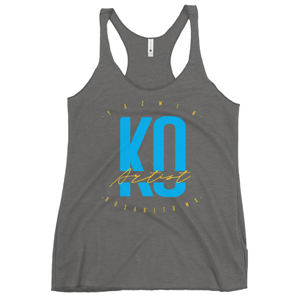 Yazmin "KO Artist" Women's Racerback Tank